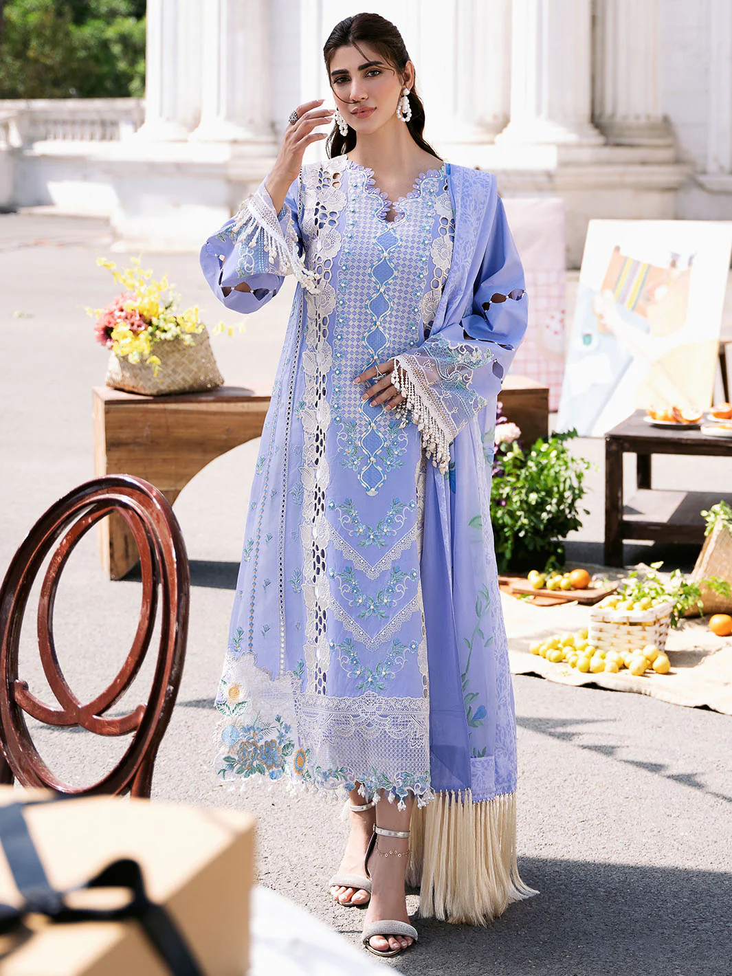 213 - A | 3 PC LUXURY LAWN - Image 5