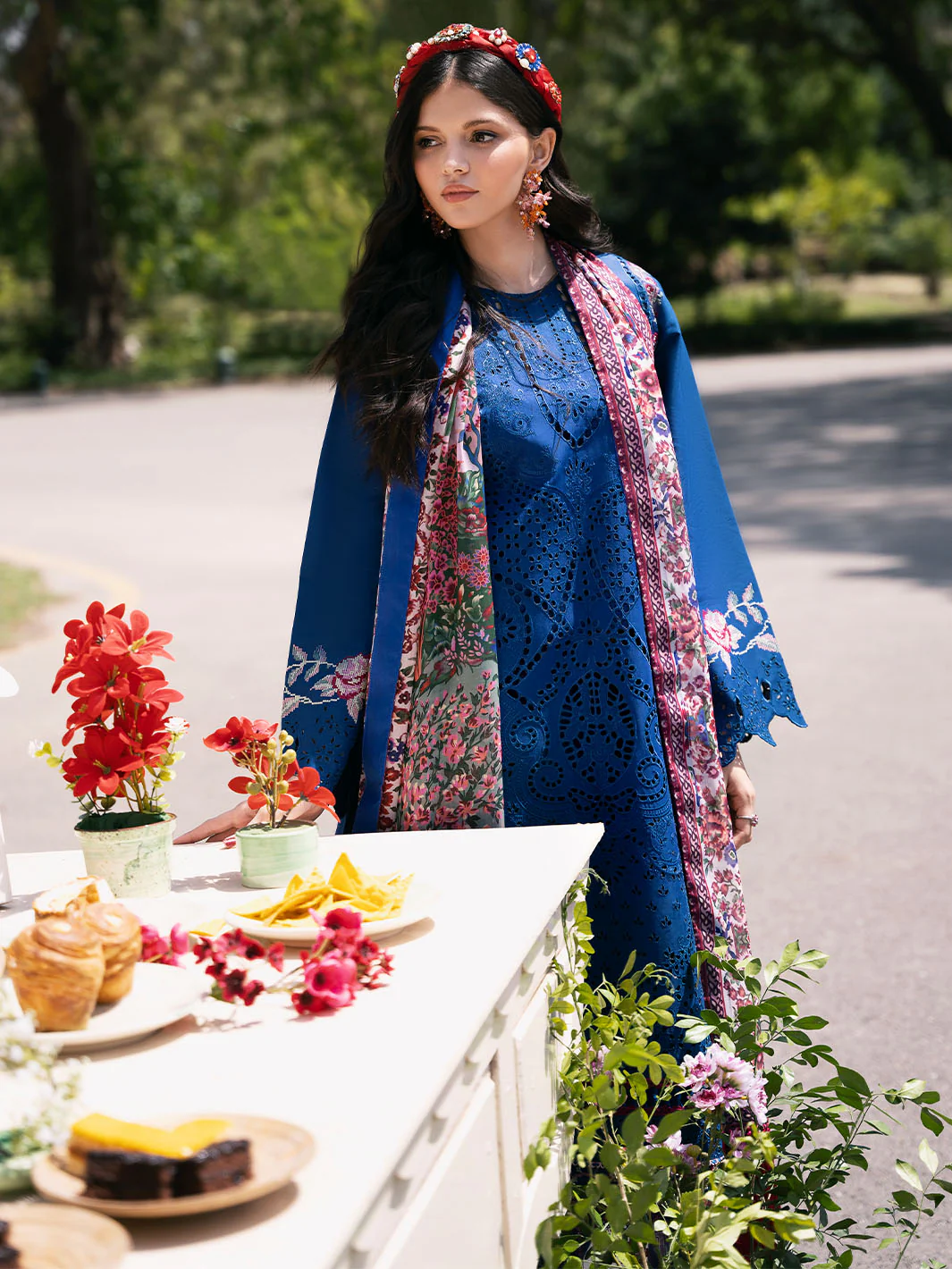 217 - A | 3 PC LUXURY LAWN - Image 2