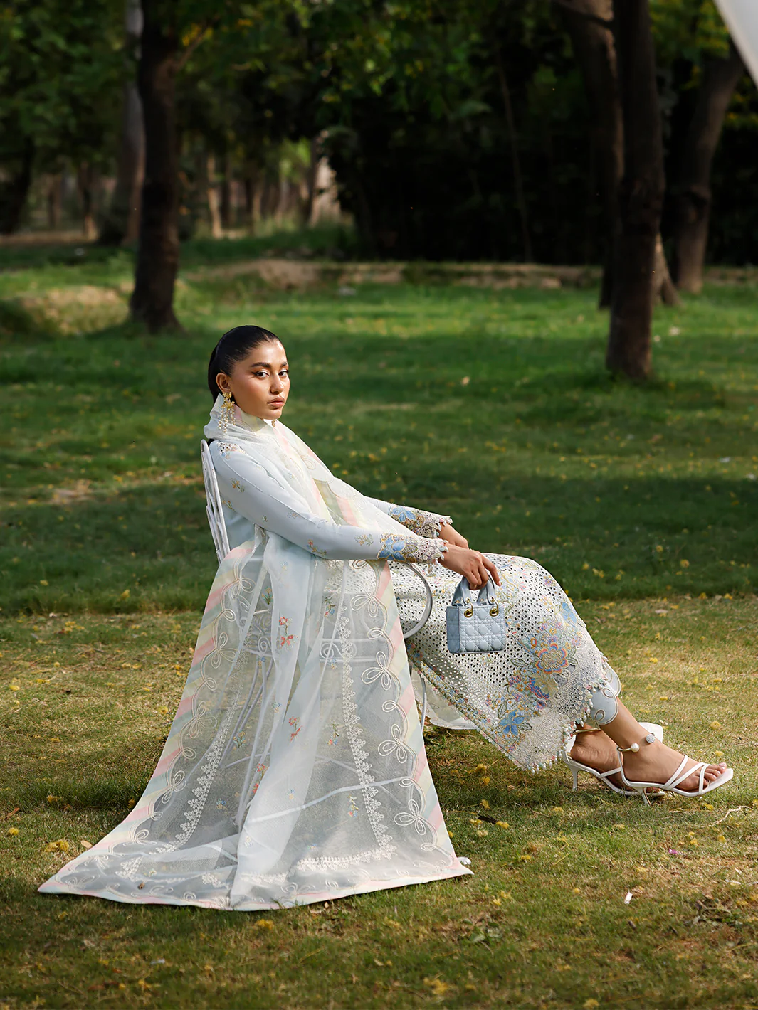 31 - B | 3 PC Luxury Lawn - Image 7