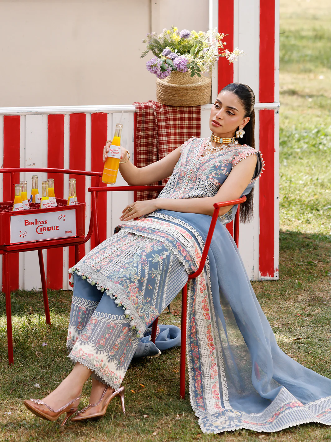 33 - B | 3 PC Luxury Lawn - Image 5