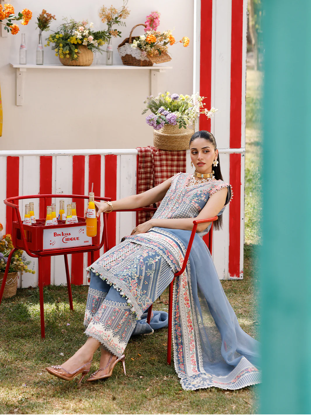 33 - B | 3 PC Luxury Lawn - Image 8