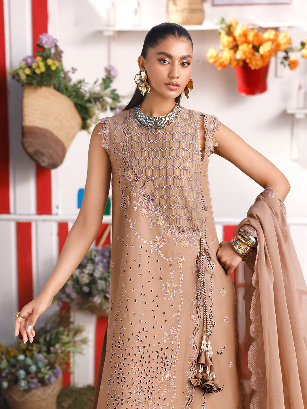 34 - A | 3 PC Luxury Lawn - Image 8