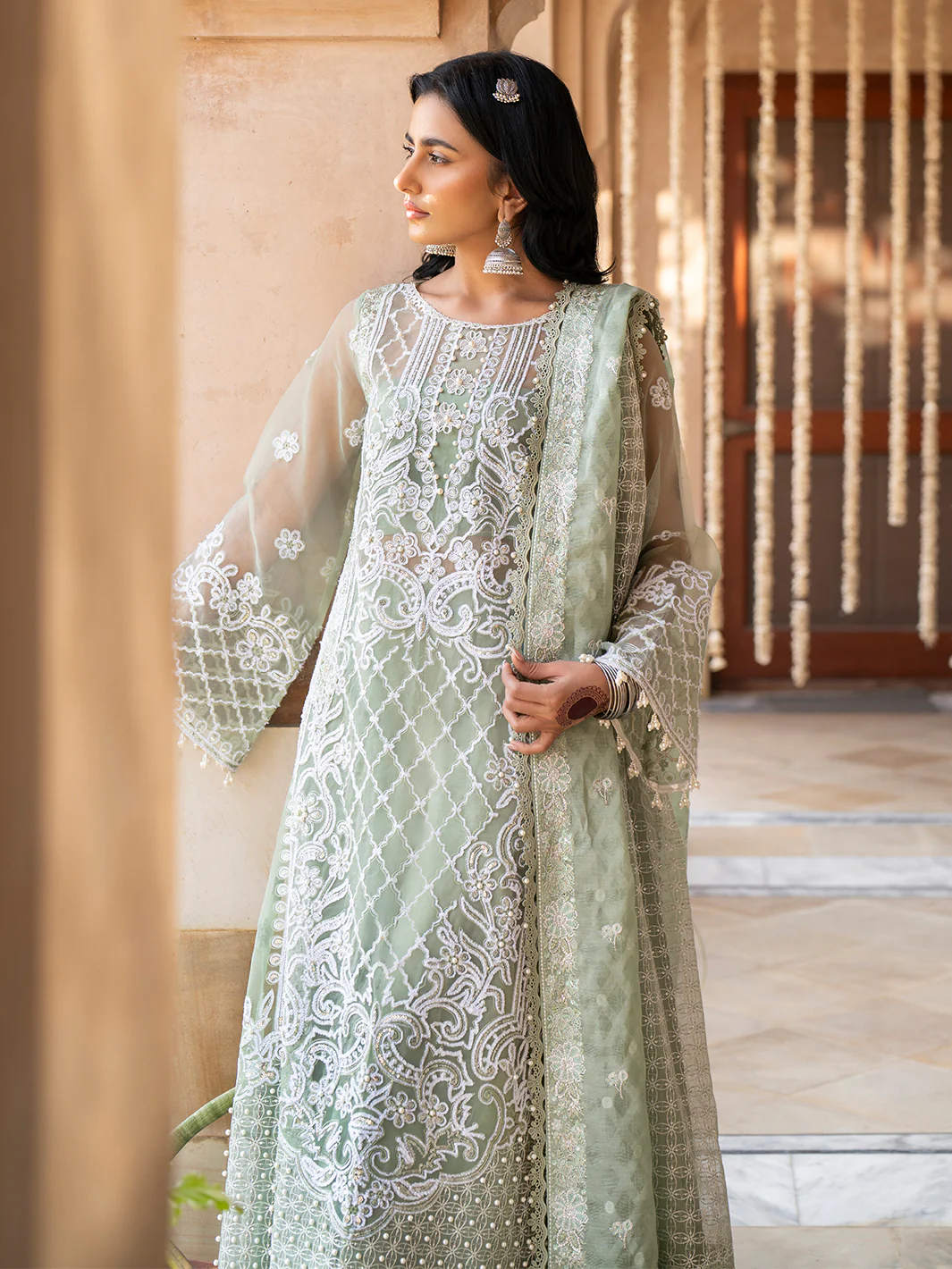 403-A | 3 PC LUXURY LAWN - Image 2