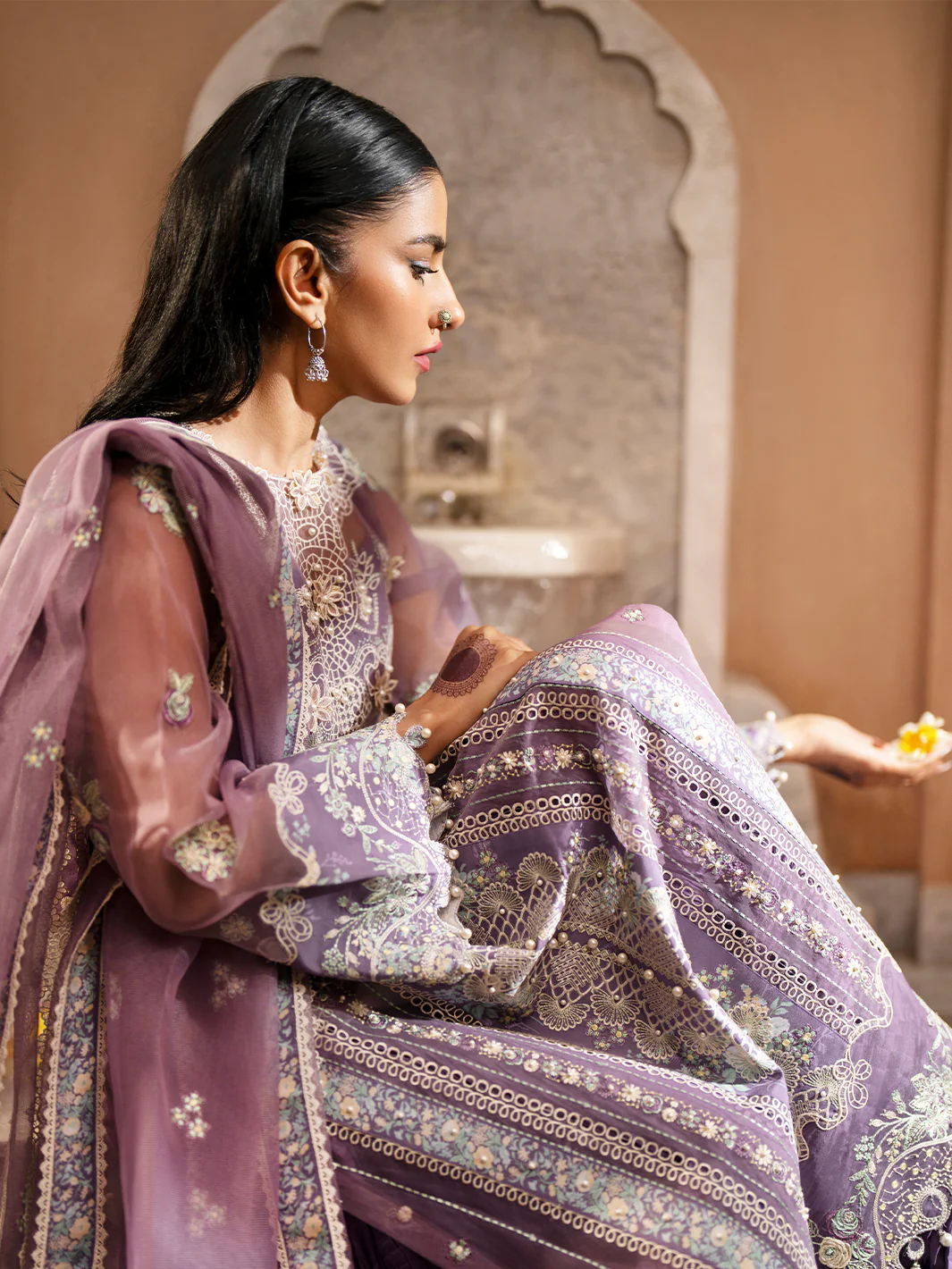 406-A | 3 PC LUXURY LAWN - Image 5