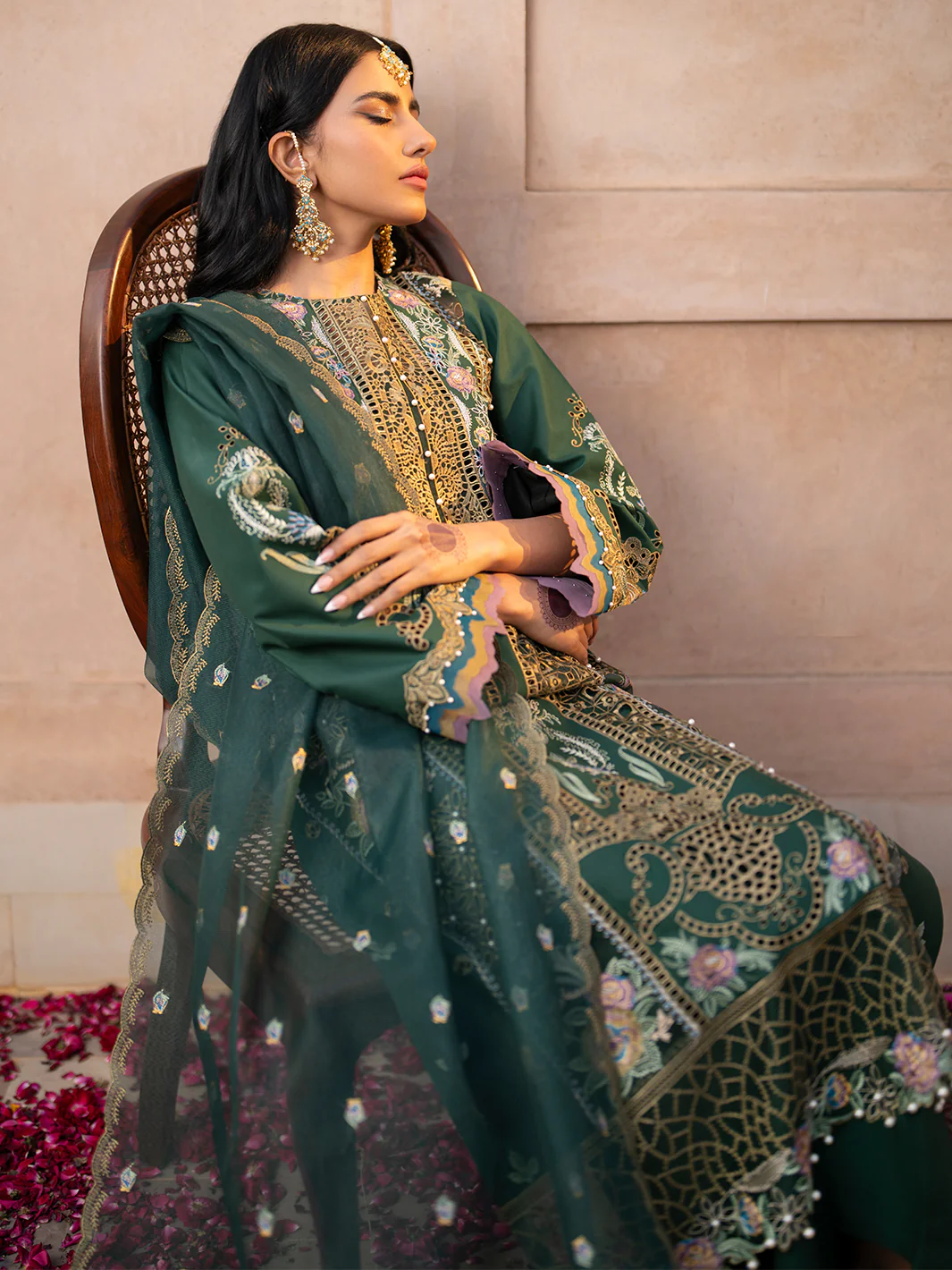 407-A | 3 PC LUXURY LAWN - Image 6