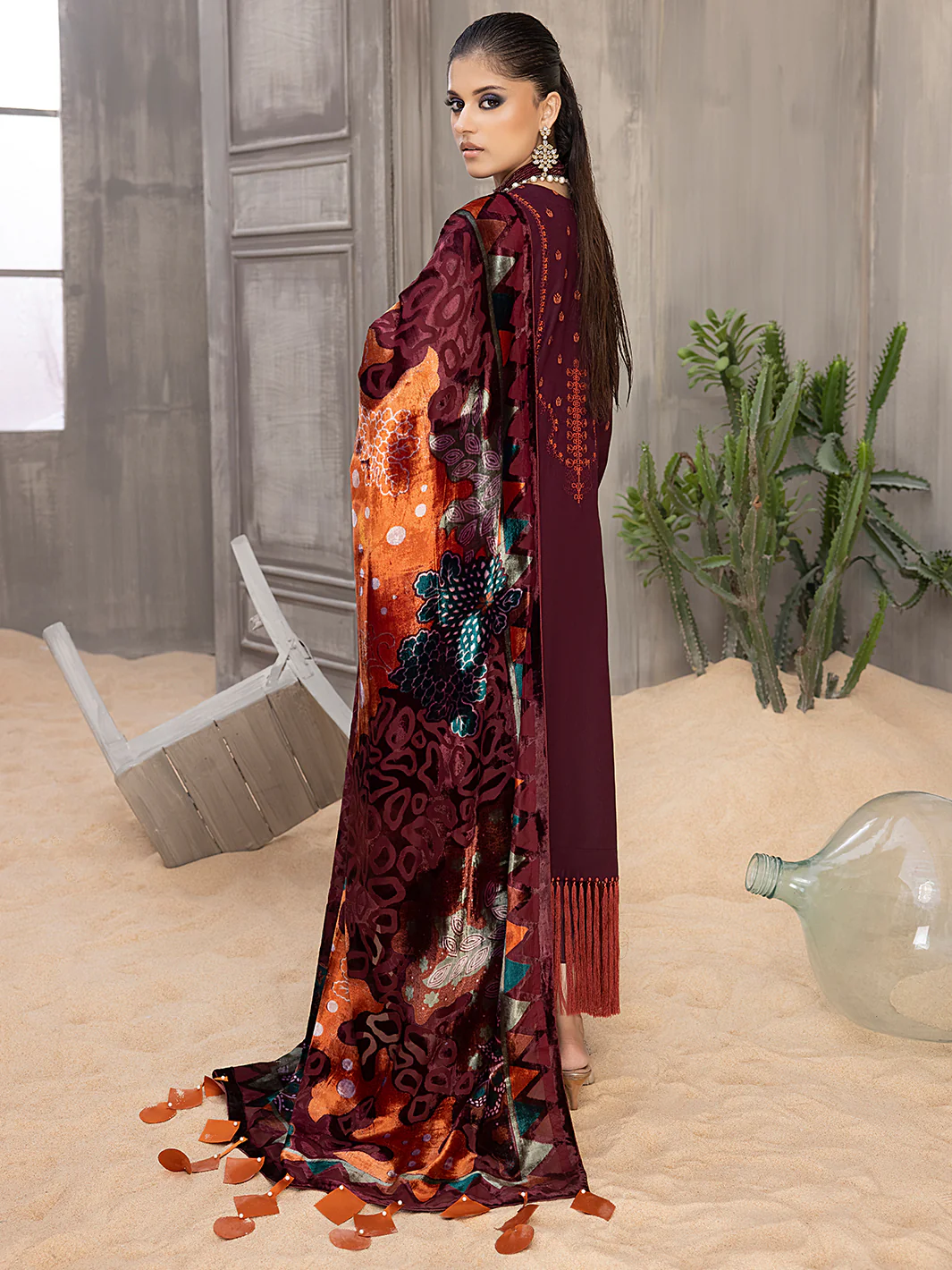 503 - B | 3 PC KOTRAI UNSTITCH - Image 3