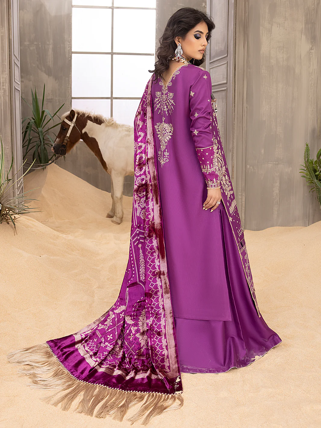 504 - B | 3 PC KOTRAI UNSTITCH - Image 3