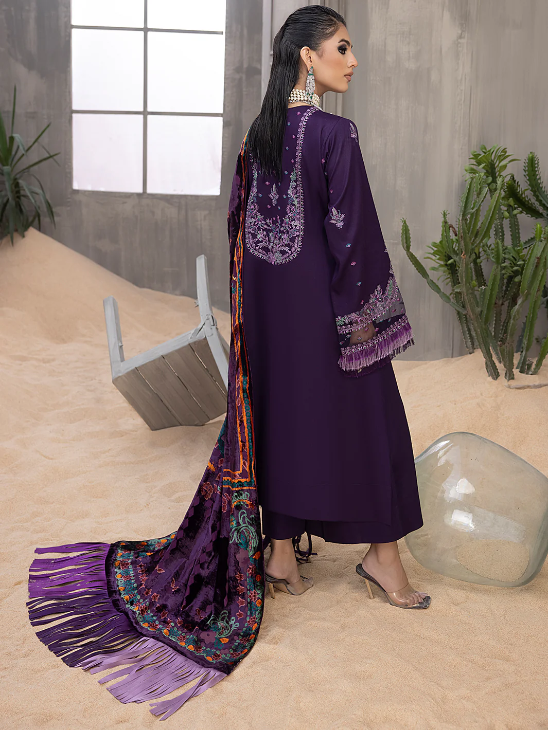 505 - B | 3 PC KOTRAI UNSTITCH - Image 3