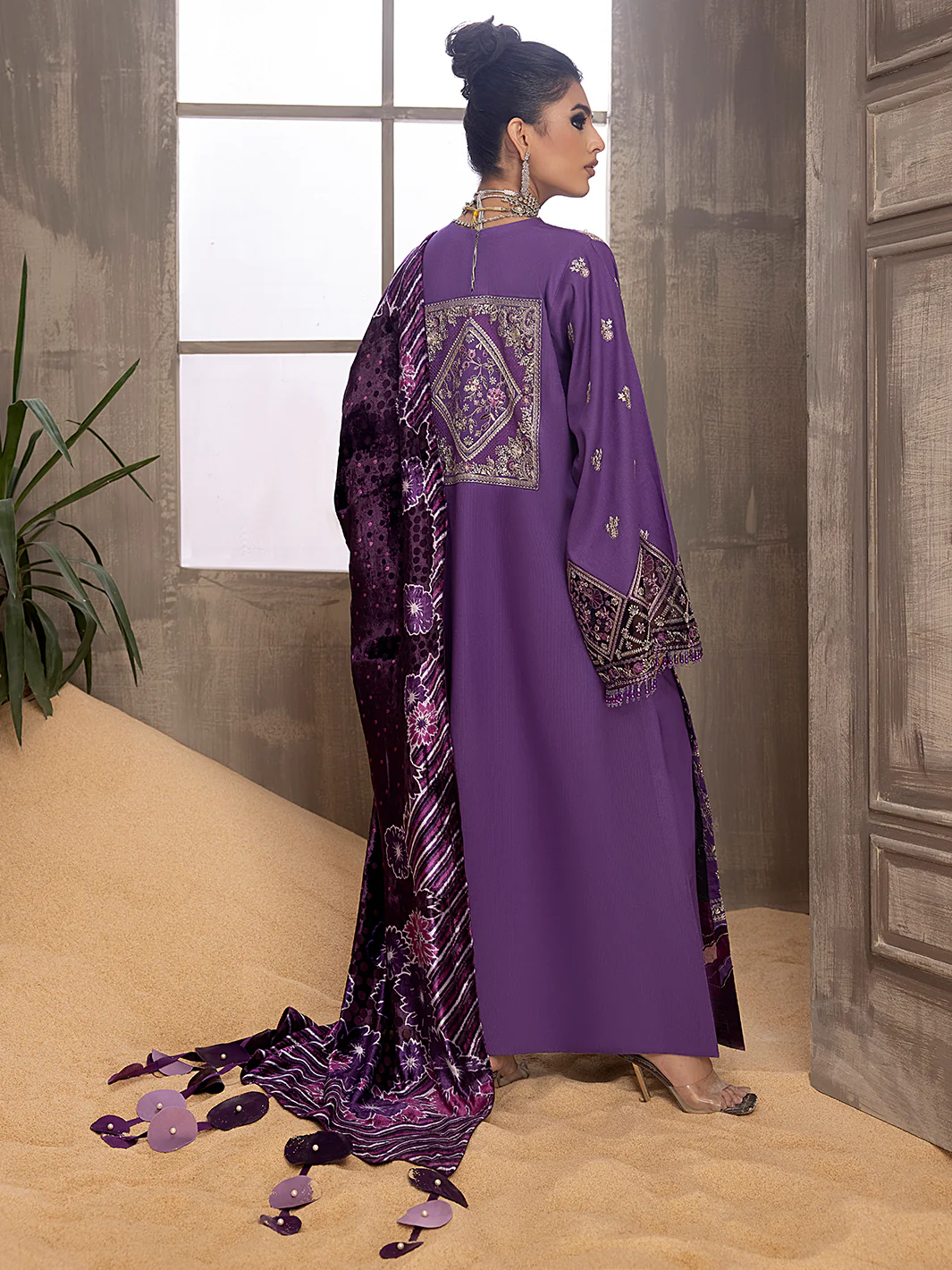 506 - B | 3 PC KOTRAI UNSTITCH - Image 3