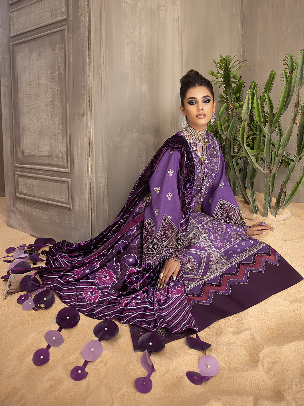 506 - B | 3 PC KOTRAI UNSTITCH - Image 5