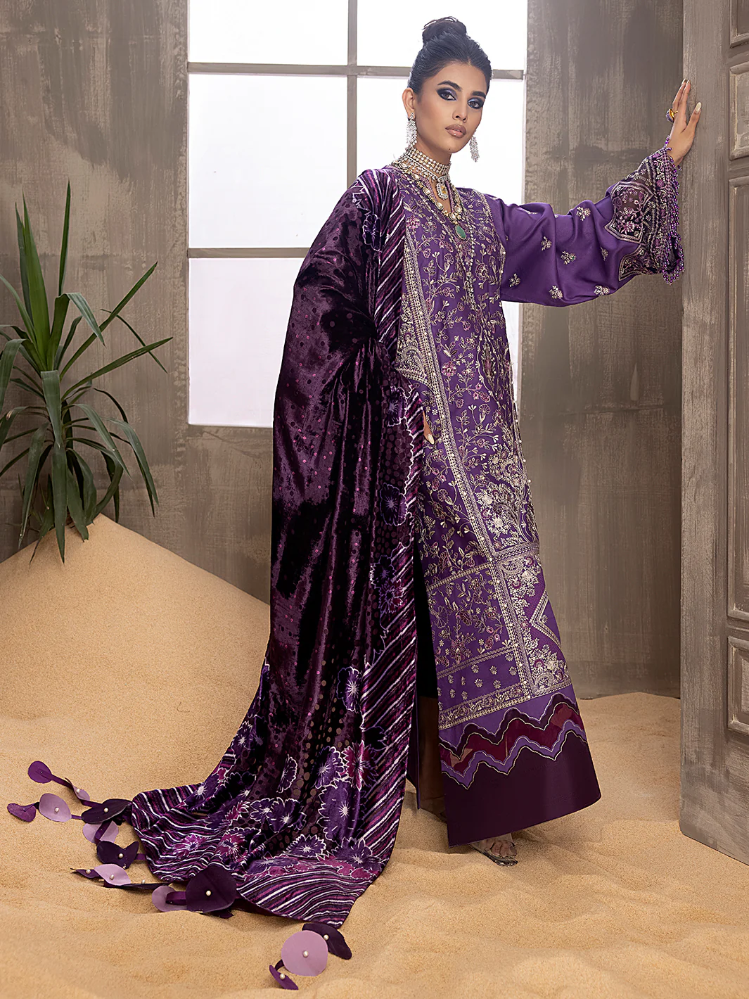 506 - B | 3 PC KOTRAI UNSTITCH - Image 6