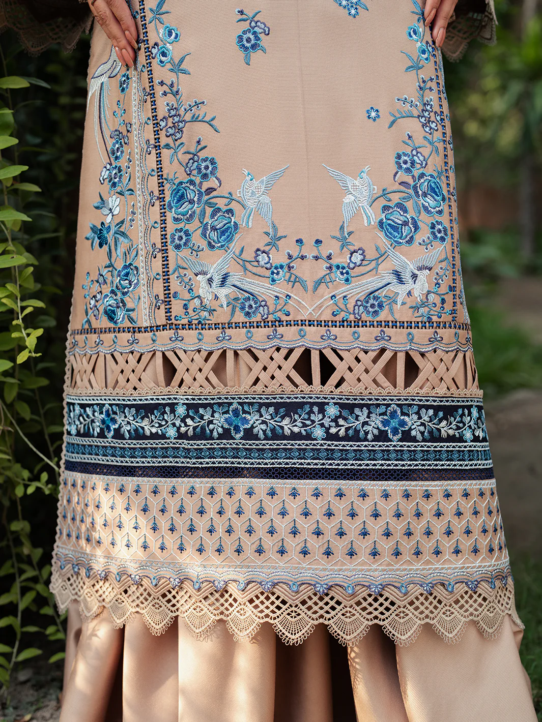 51 - A | 3 PC Kotrai Unstitched - Image 5