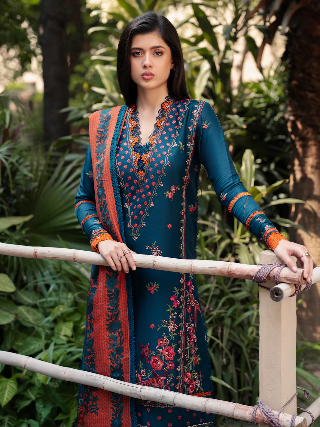 51 - B | 3 PC Kotrai Unstitched - Image 6