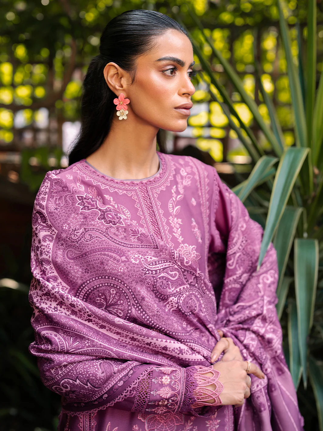 53 - B | 3 PC Kotrai Unstitched - Image 4