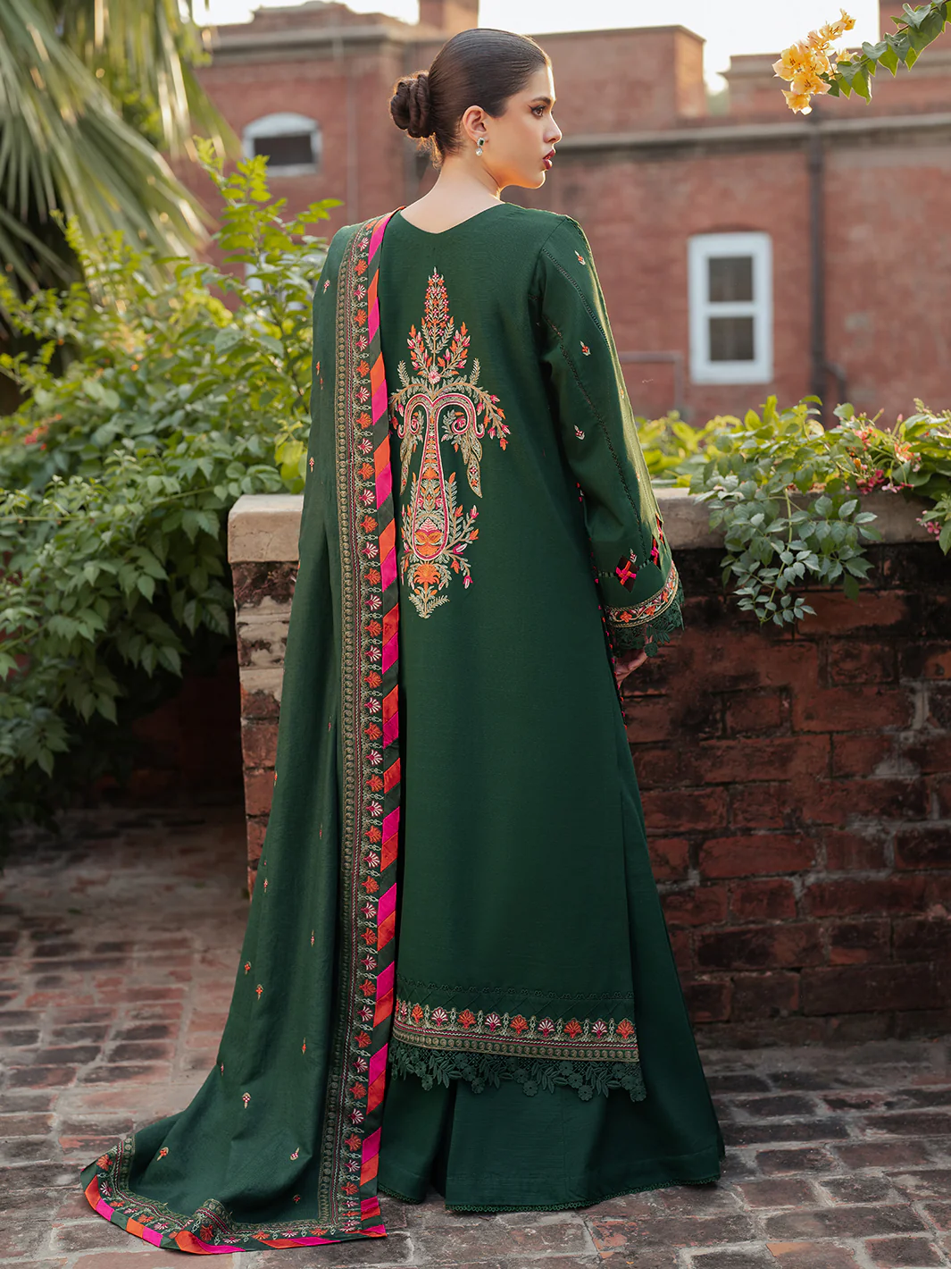 54 - B | 3 PC Khaddar Unstitched - Image 3
