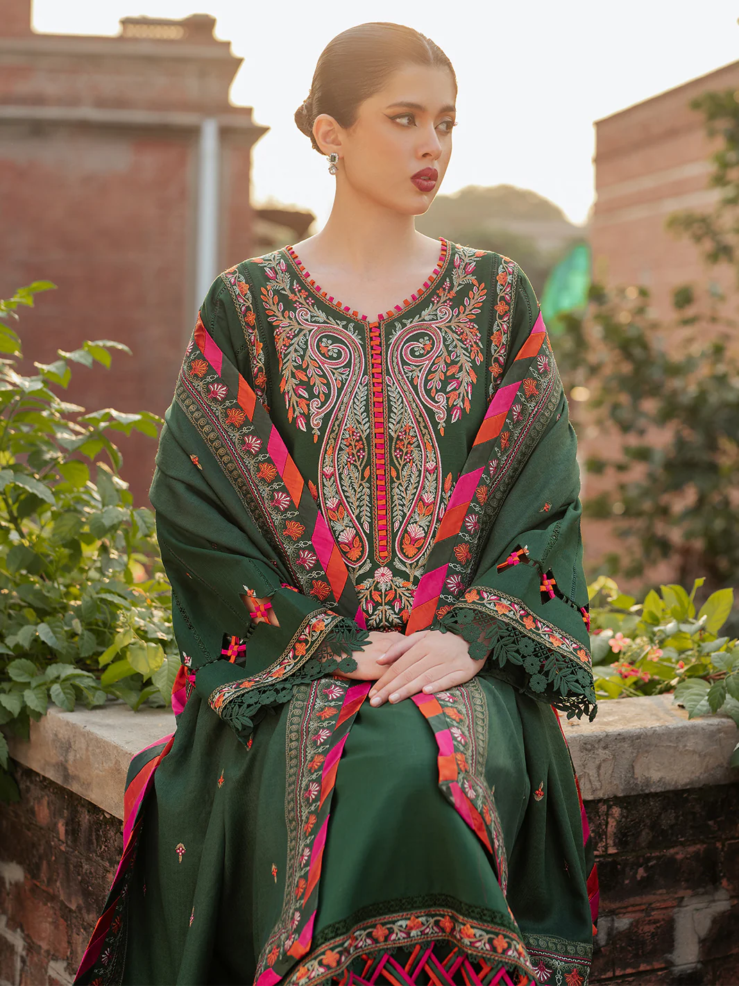 54 - B | 3 PC Khaddar Unstitched - Image 5