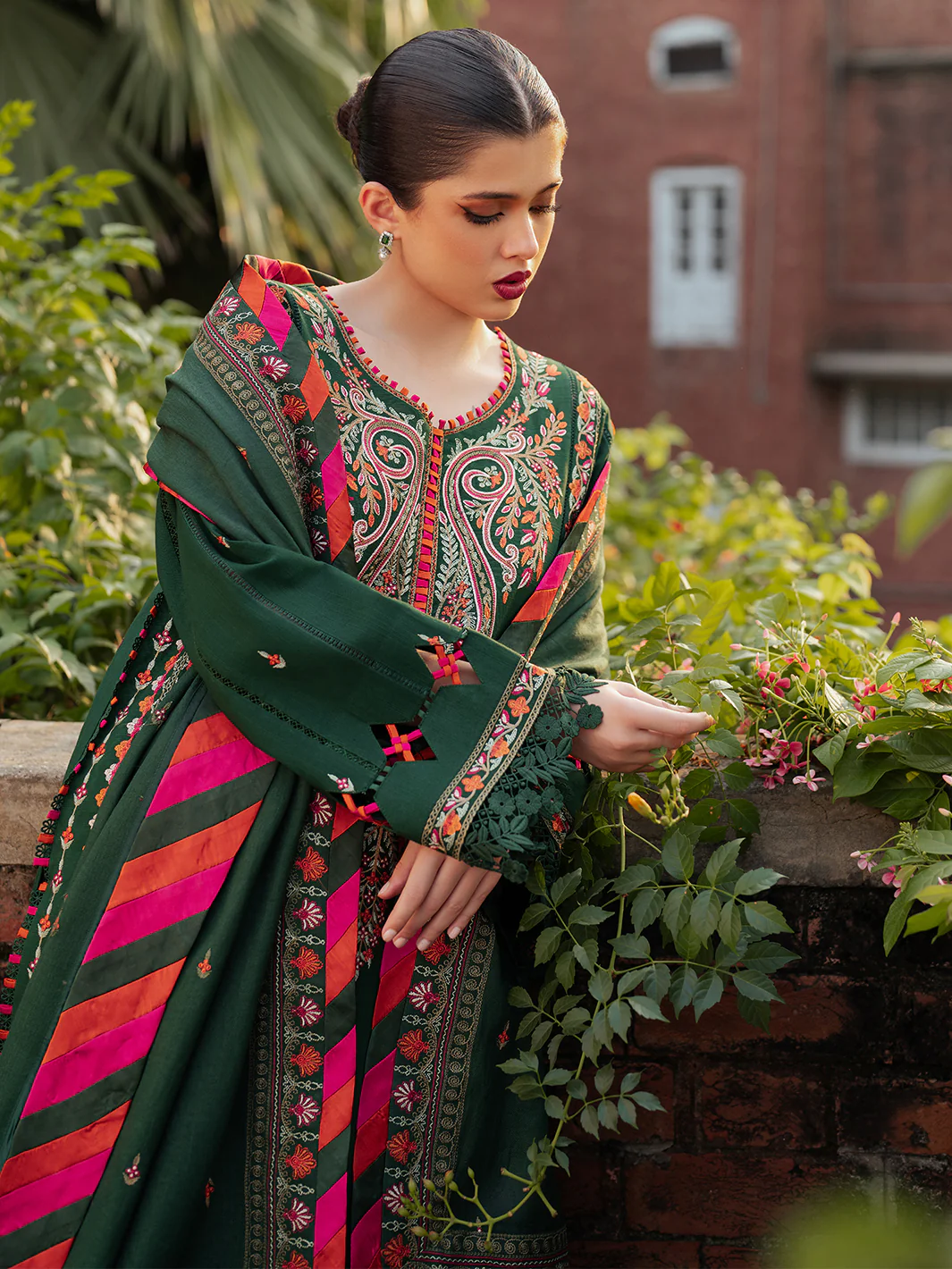 54 - B | 3 PC Khaddar Unstitched - Image 7