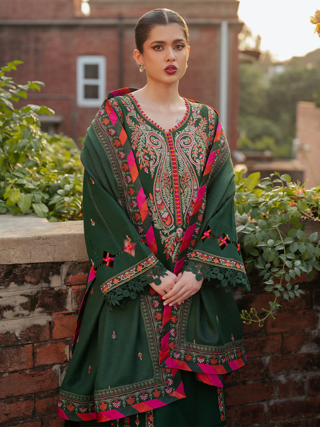 54 - B | 3 PC Khaddar Unstitched - Image 8