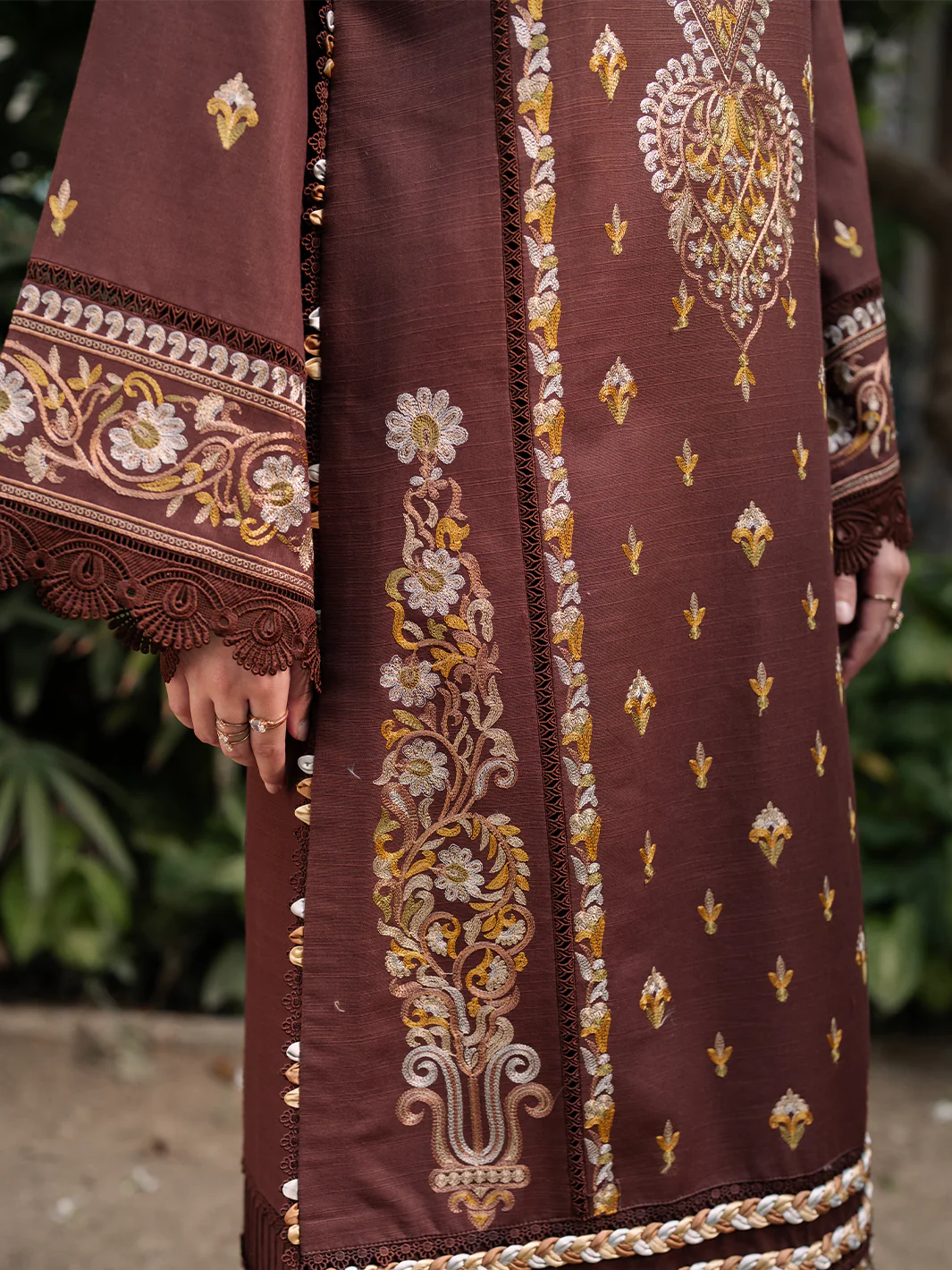 55 - B | 3 PC Khaddar Unstitched - Image 5