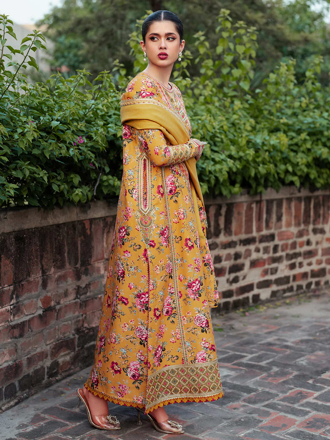 56 - A | 3 PC Khaddar Unstitched - Image 10