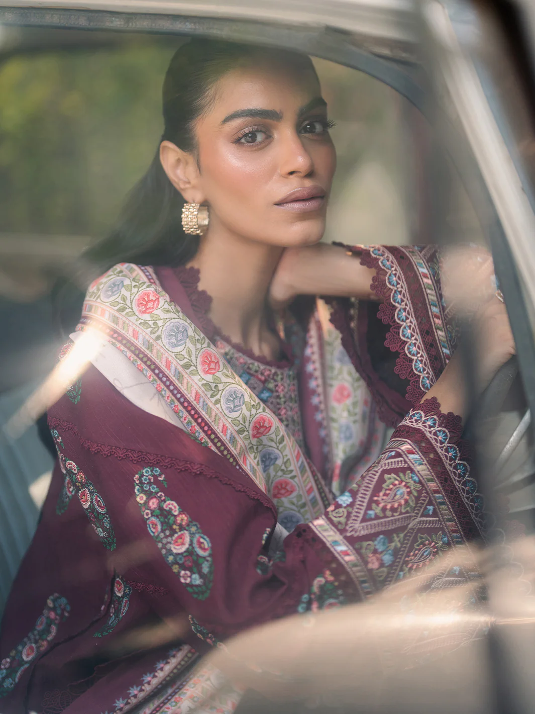57 - A | 3 PC Khaddar Unstitched - Image 8
