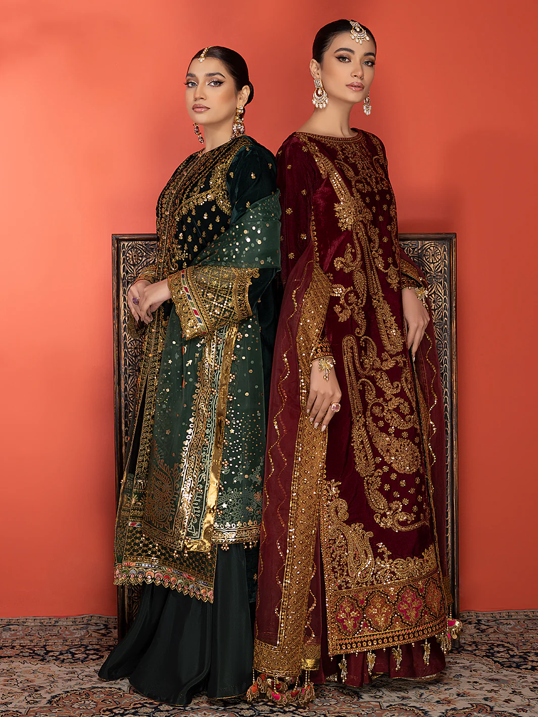 6012 | 3 Piece Velvet Unstitched - Image 6
