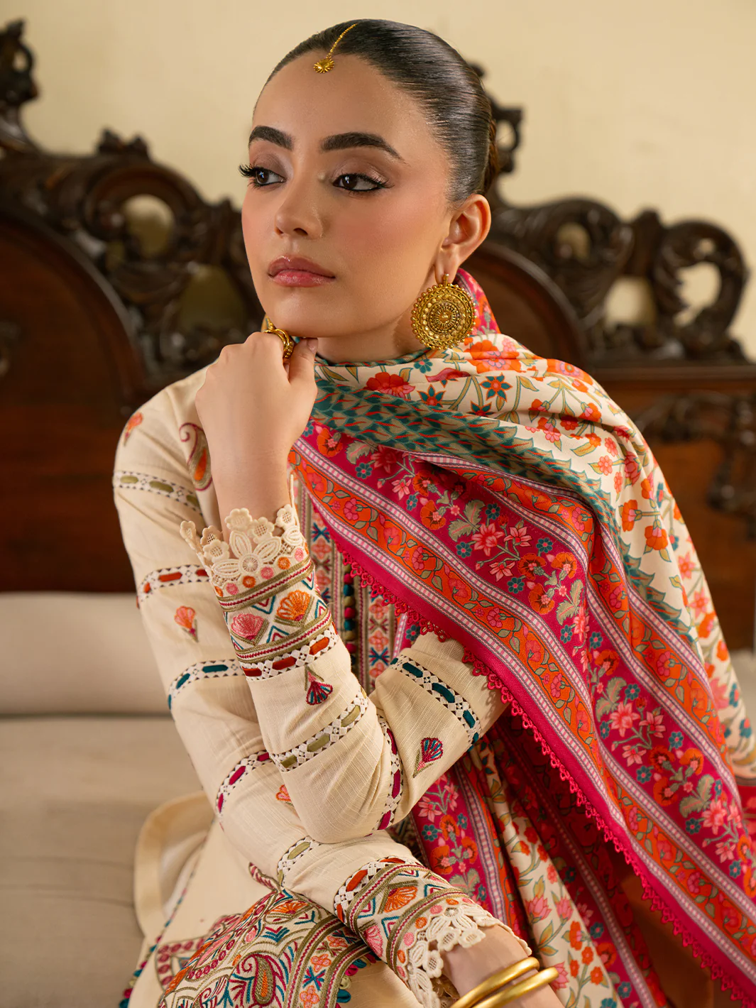 61-A | 3 PC Khaddar - Image 8
