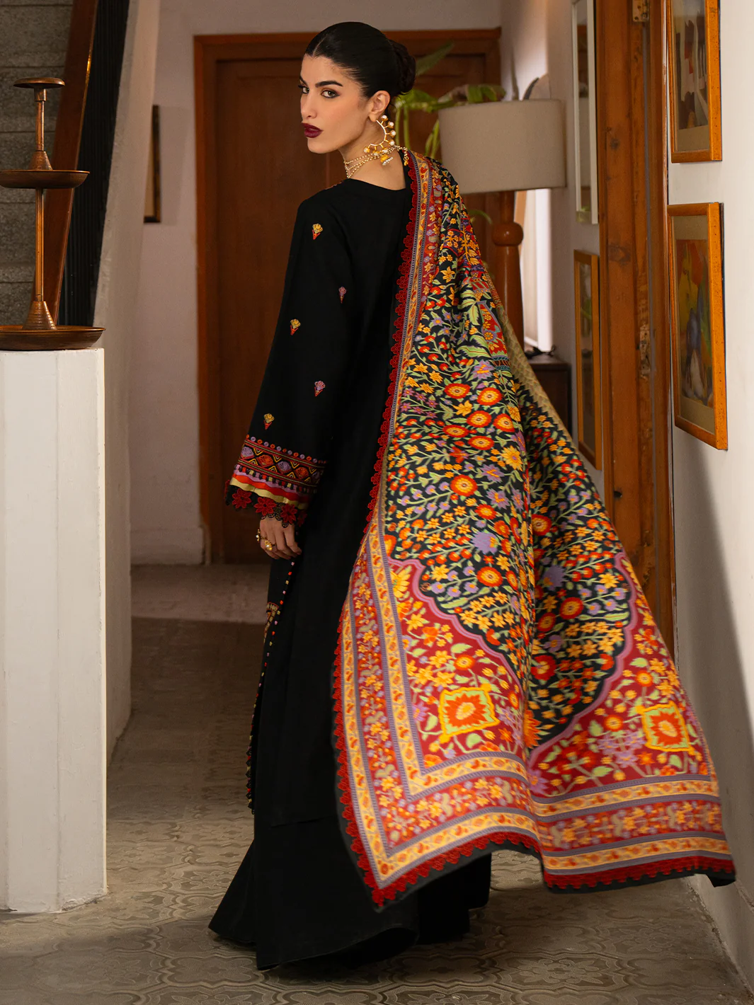 61-B | 3 PC Khaddar - Image 3