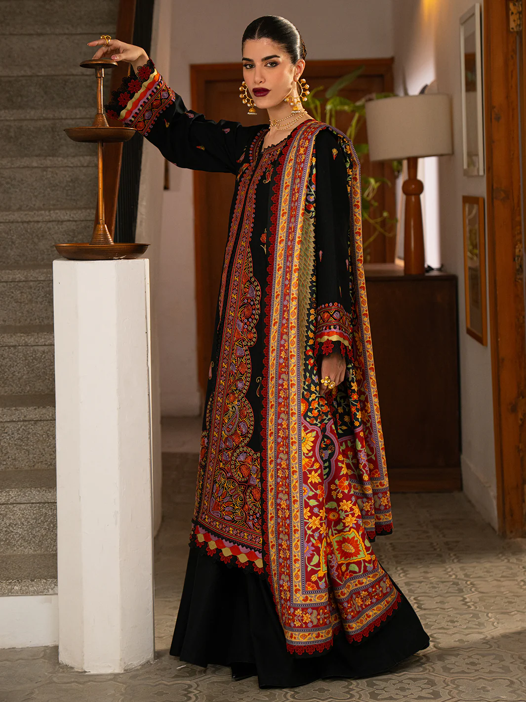 61-B | 3 PC Khaddar - Image 4