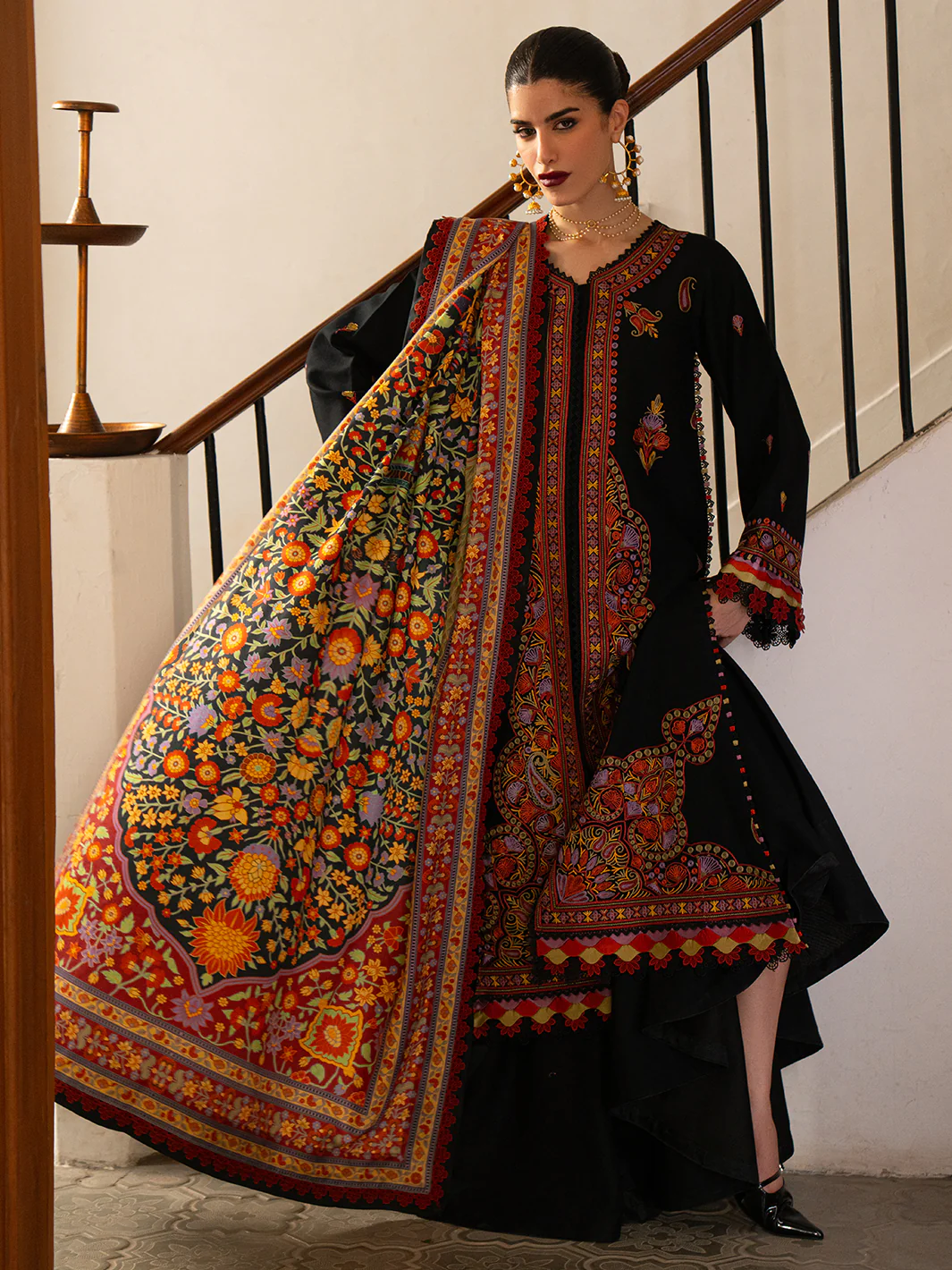 61-B | 3 PC Khaddar - Image 6