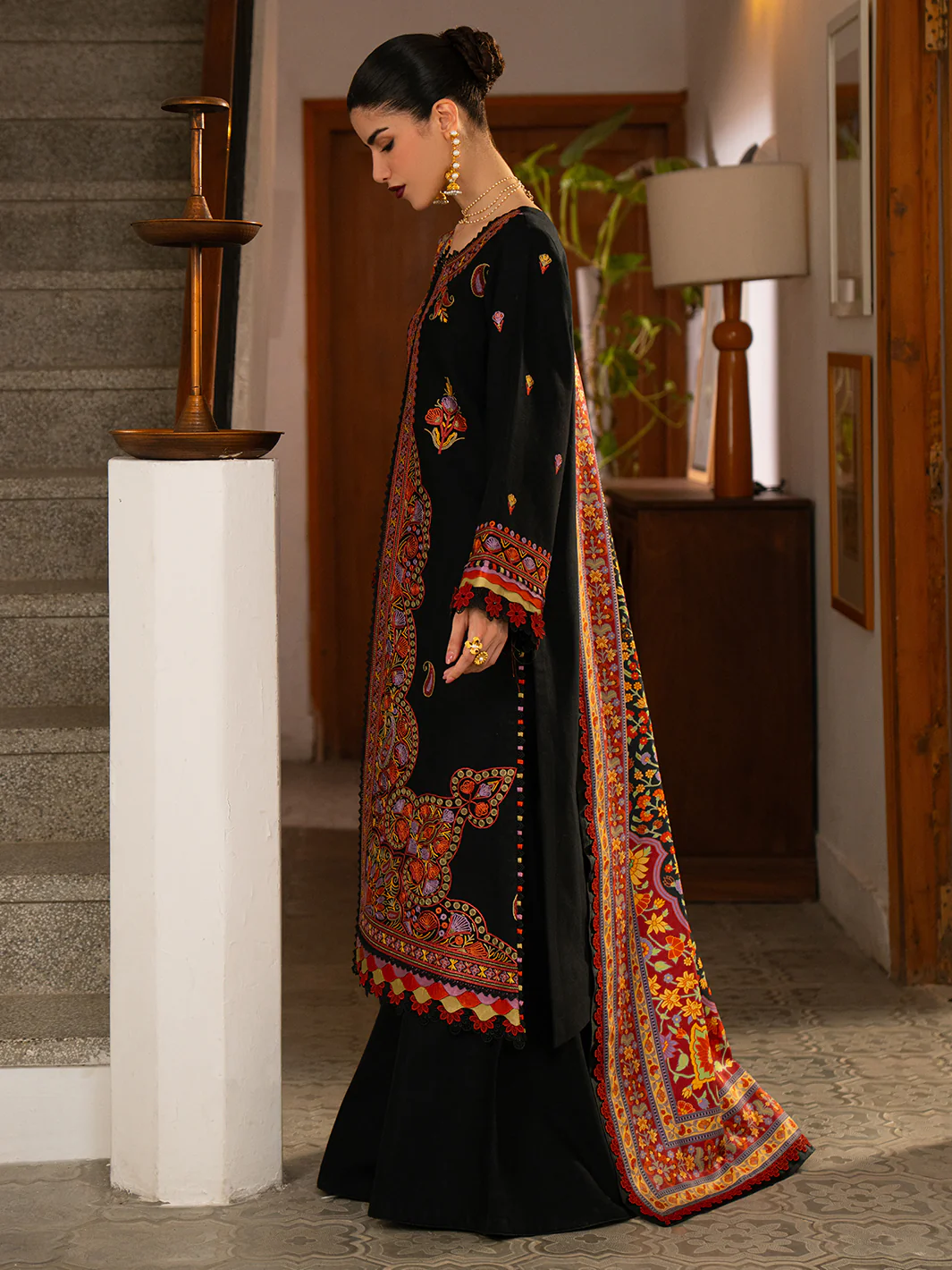 61-B | 3 PC Khaddar - Image 9