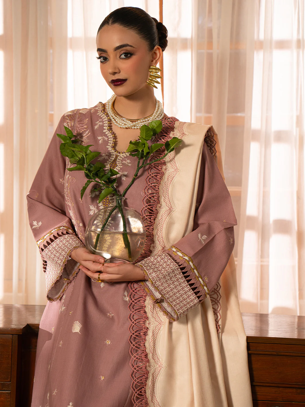 62-A | 3 PC Khaddar - Image 4
