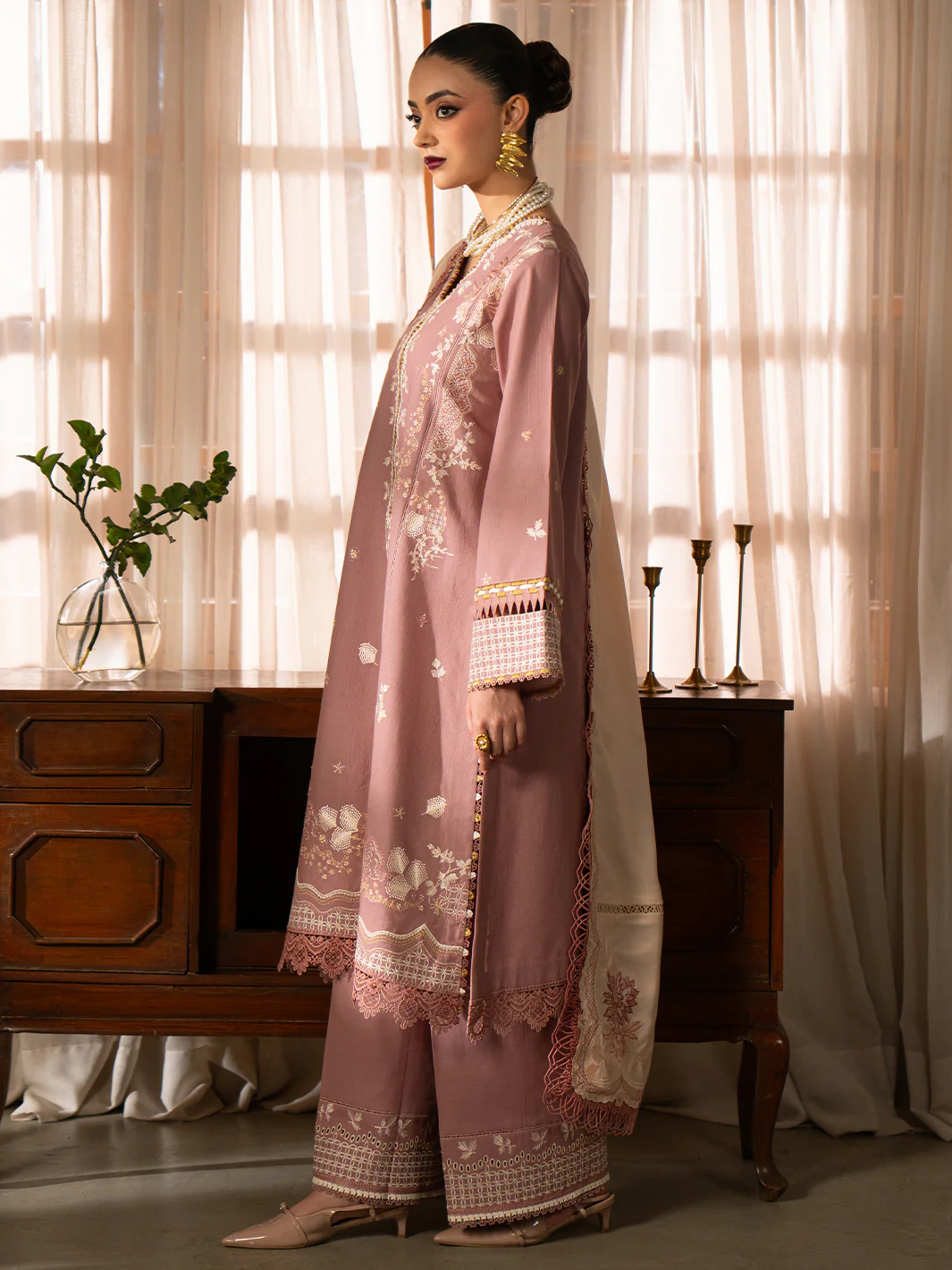 62-A | 3 PC Khaddar - Image 6