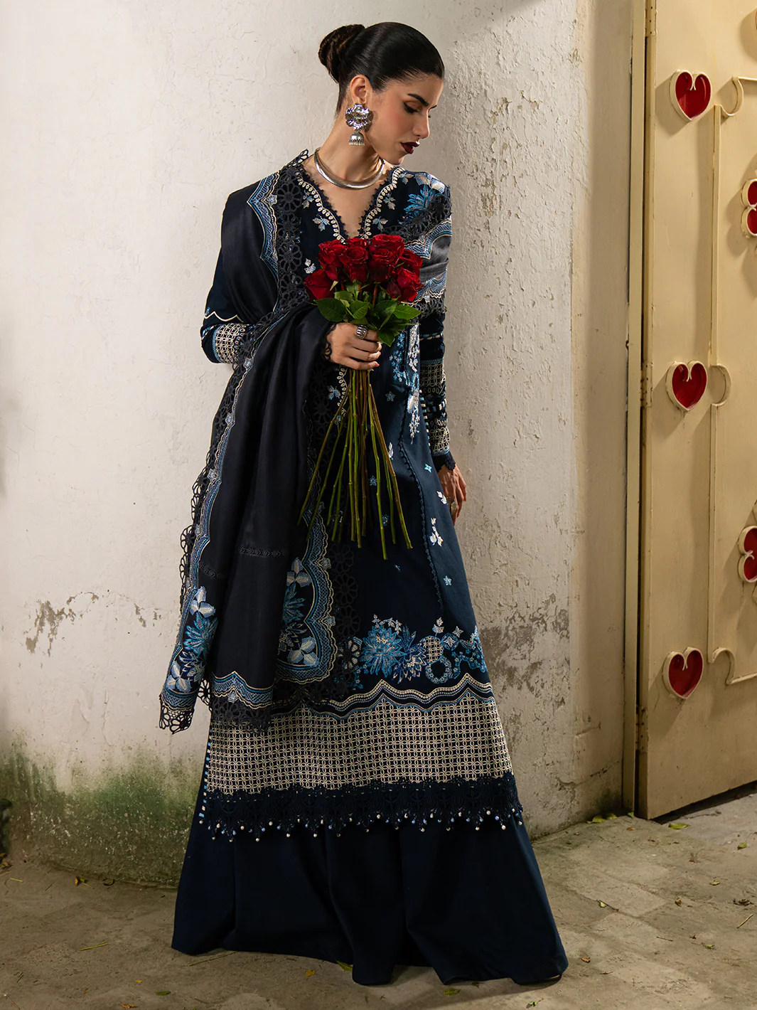62-B | 3 PC Khaddar - Image 7