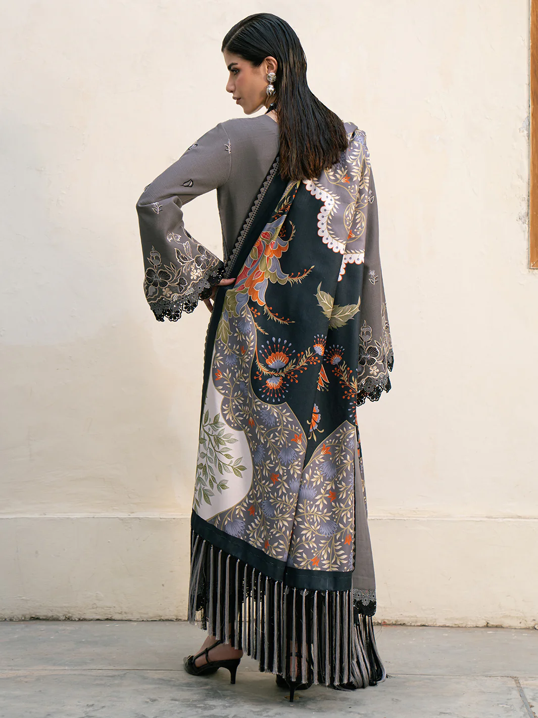 63-A | 3 PC Khaddar - Image 3