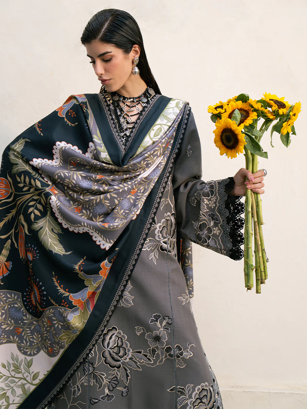 63-A | 3 PC Khaddar - Image 6