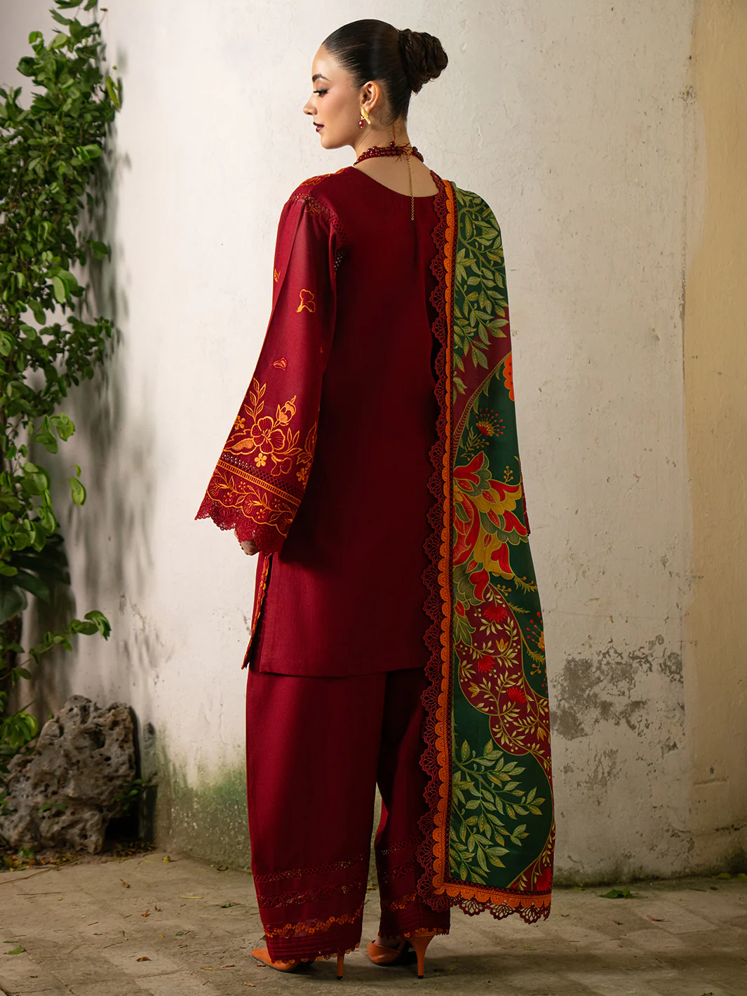 63-B | 3 PC Khaddar - Image 3