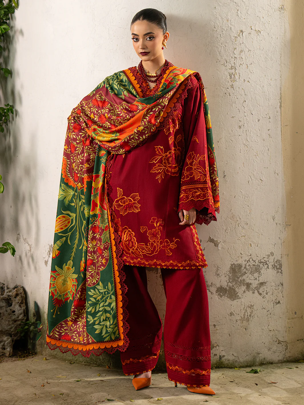 63-B | 3 PC Khaddar - Image 6