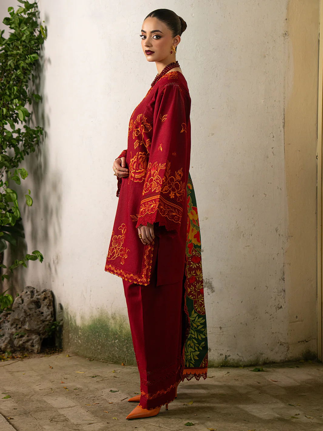 63-B | 3 PC Khaddar - Image 7