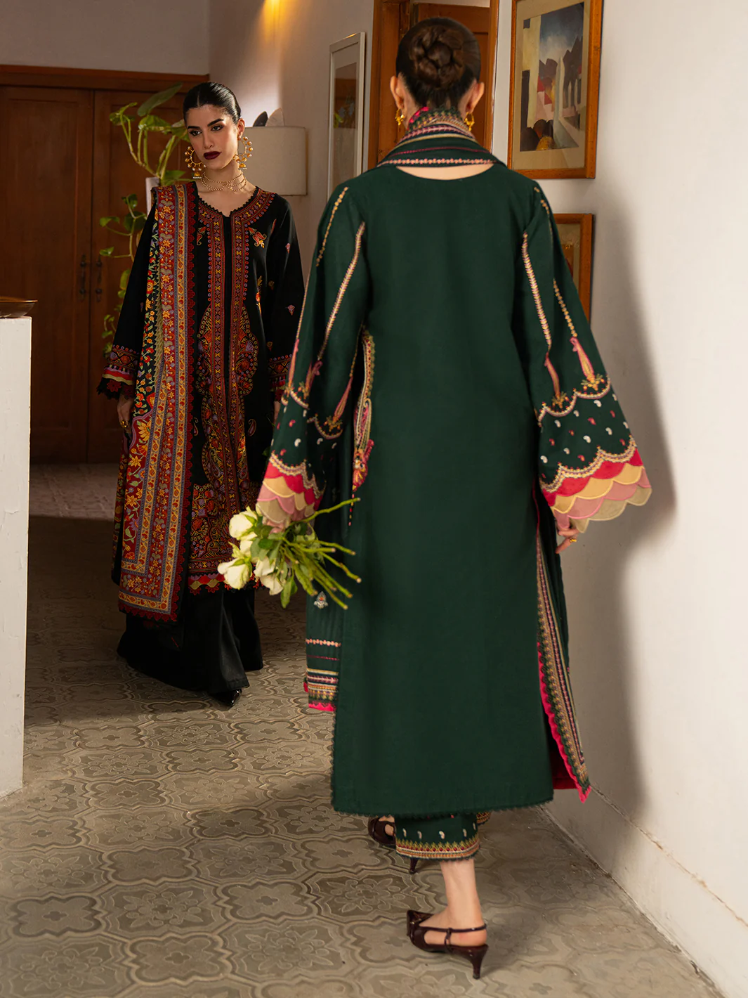 64-B | 3 PC Khaddar - Image 3