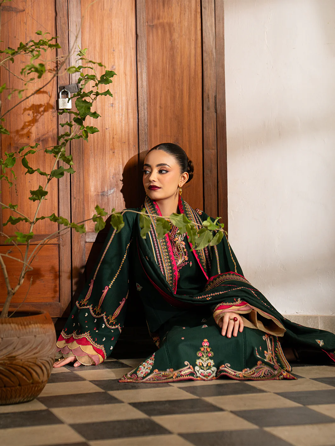 64-B | 3 PC Khaddar - Image 7