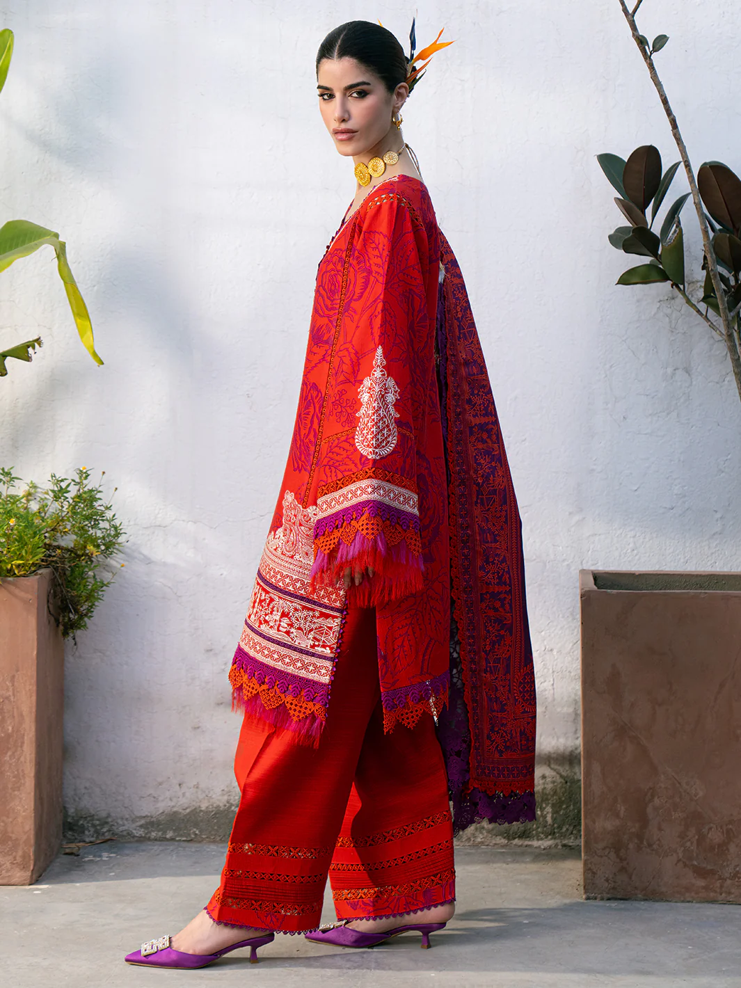 65-B | 3 PC Khaddar - Image 11