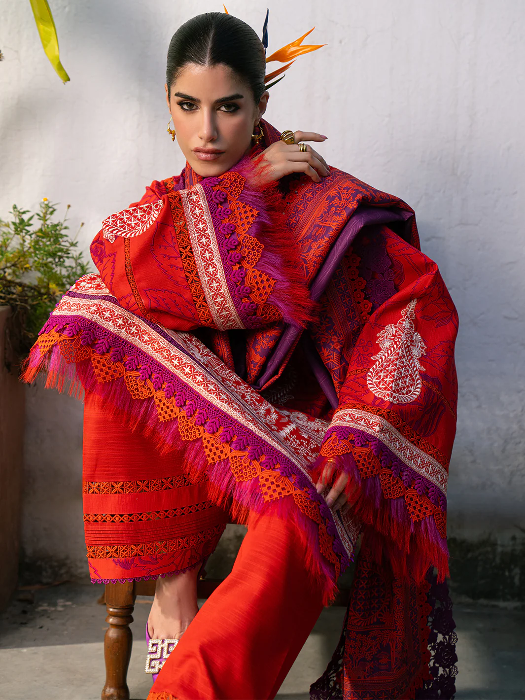 65-B | 3 PC Khaddar - Image 8
