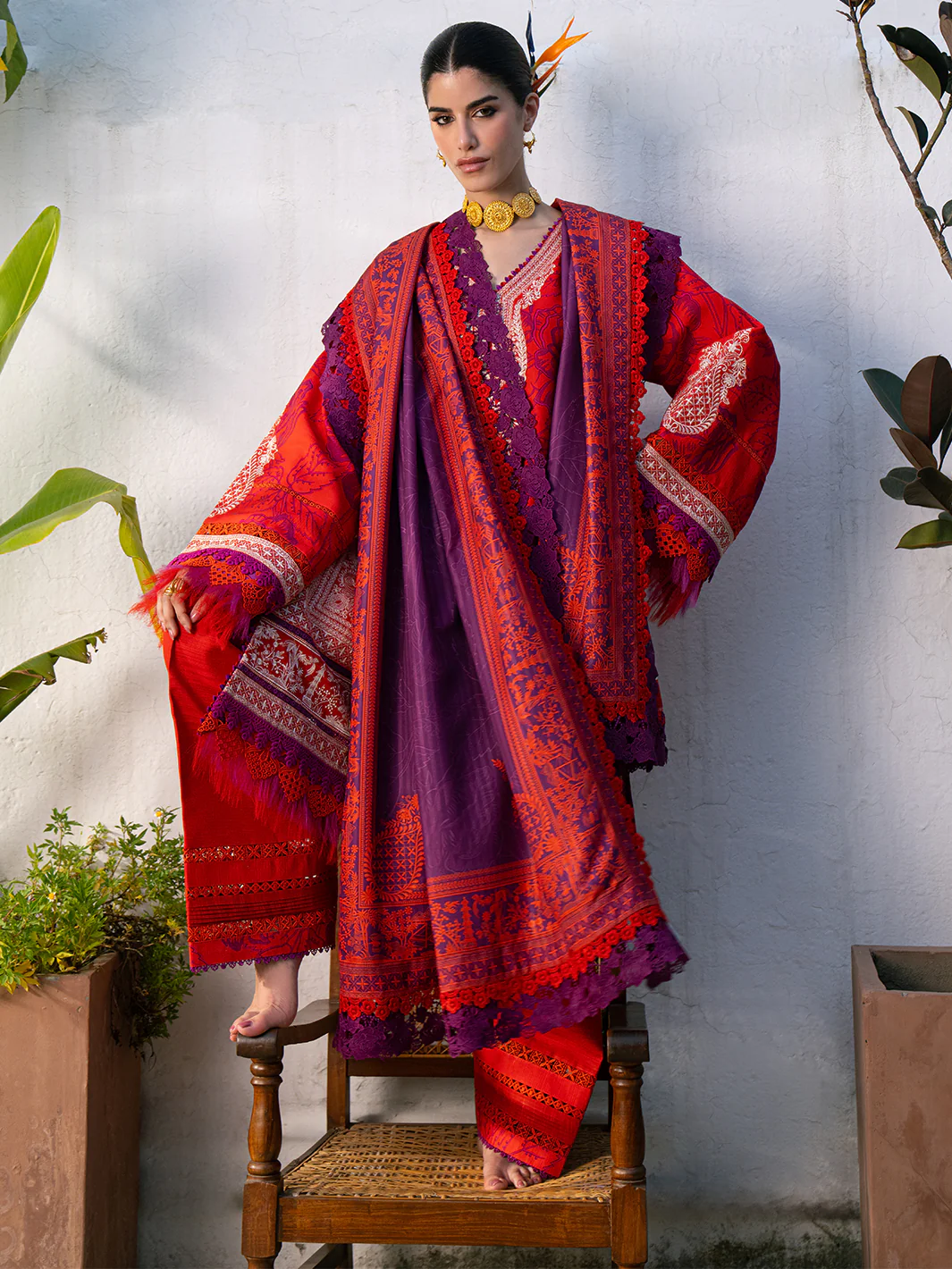 65-B | 3 PC Khaddar - Image 9