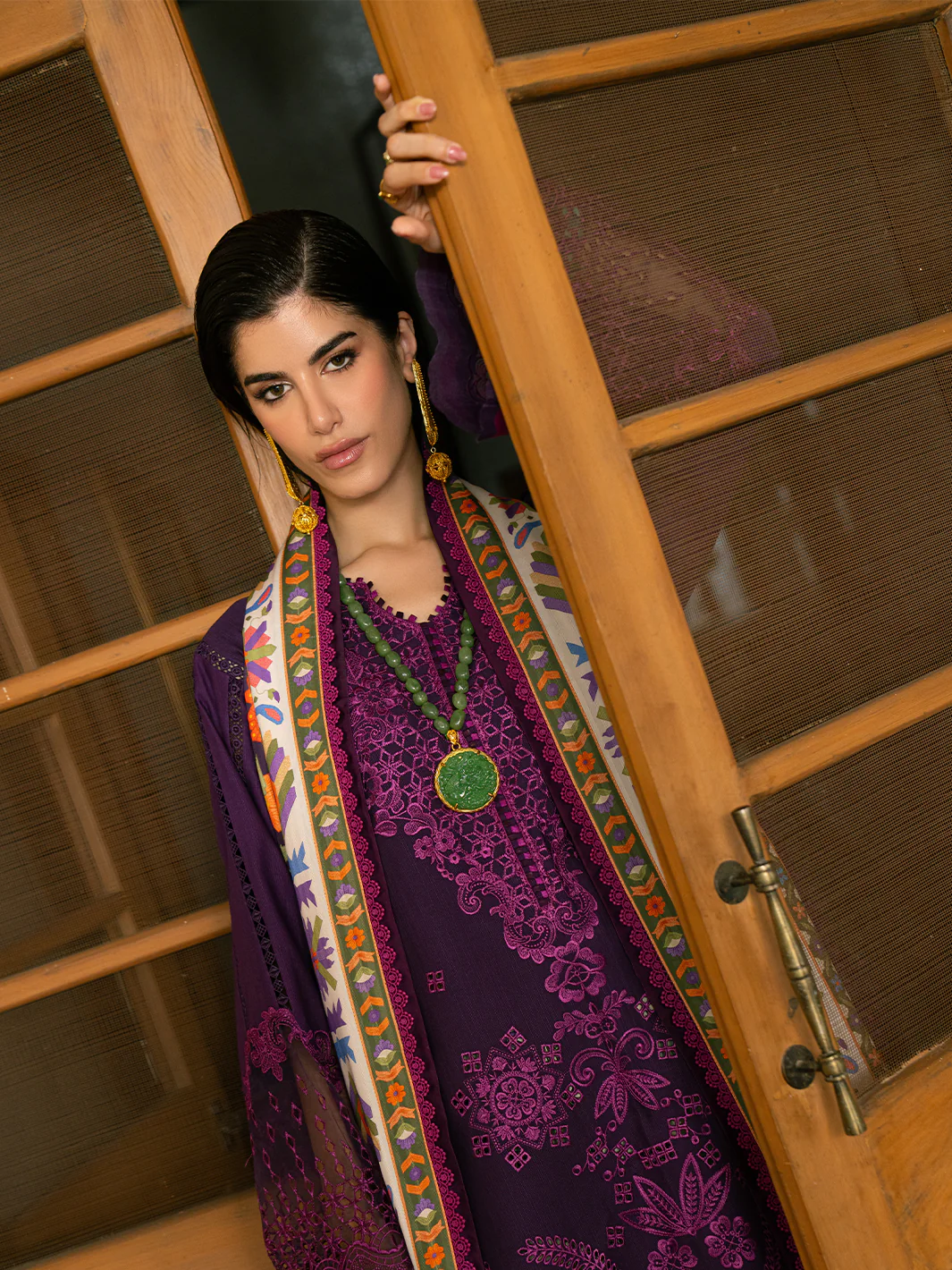 66-A | 3 PC Khaddar - Image 5