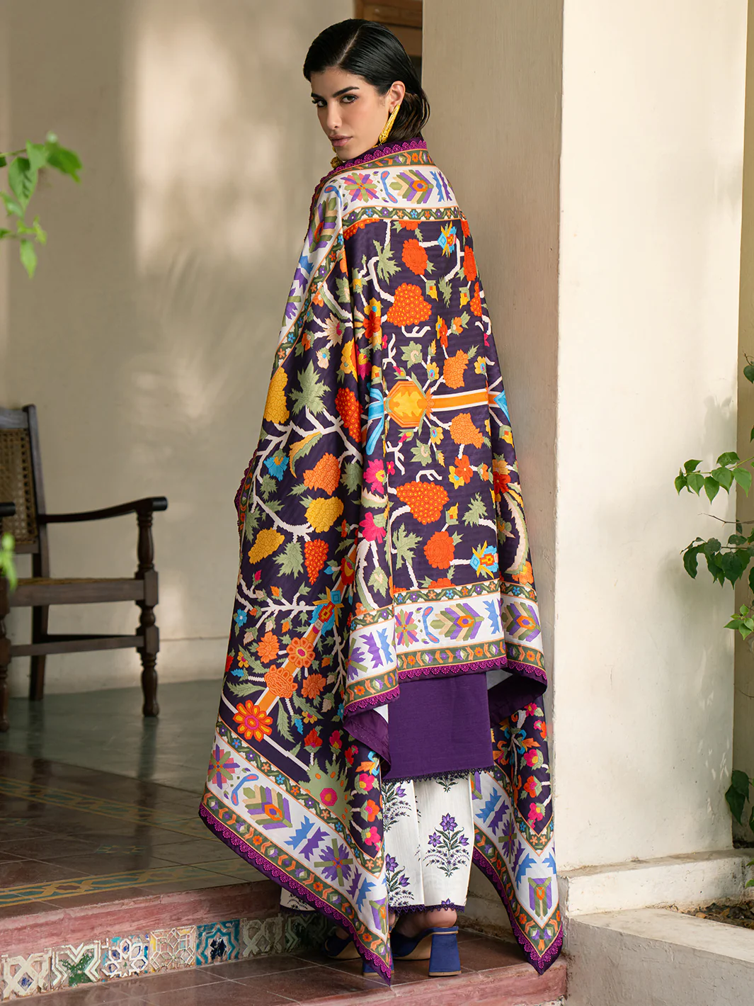 66-A | 3 PC Khaddar - Image 8