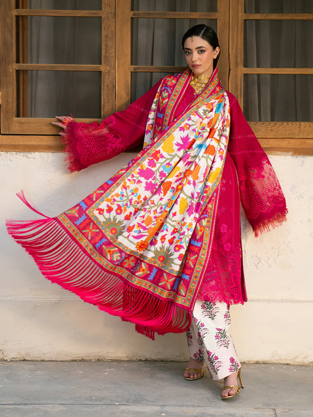 66-B | 3 PC Khaddar - Image 10