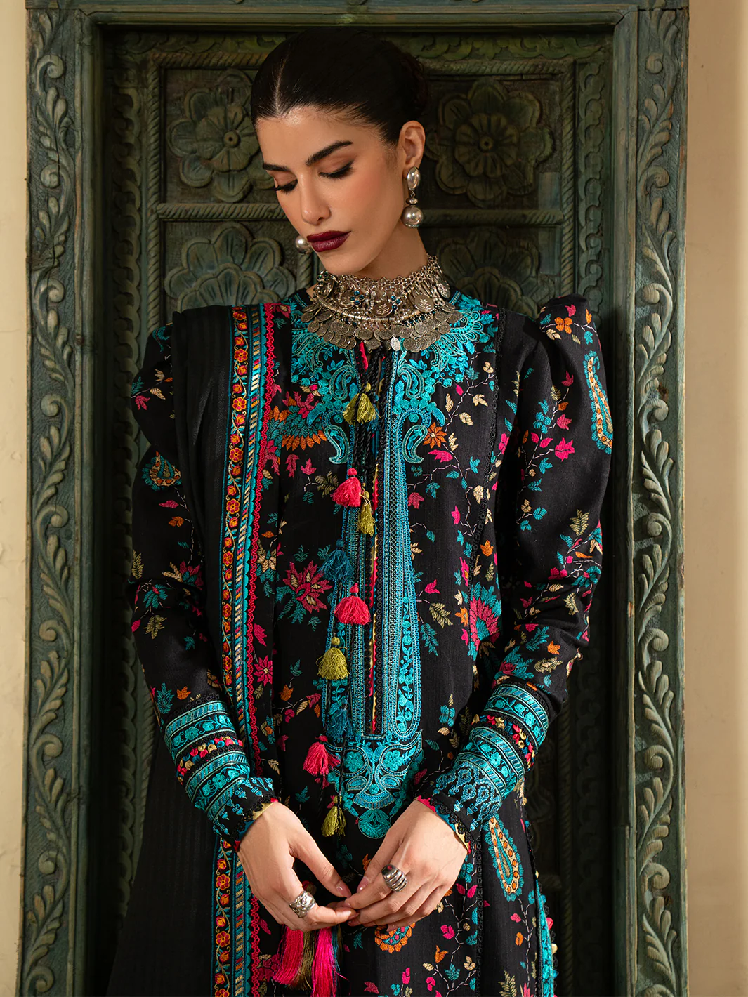 67-A | 3 PC Khaddar - Image 5