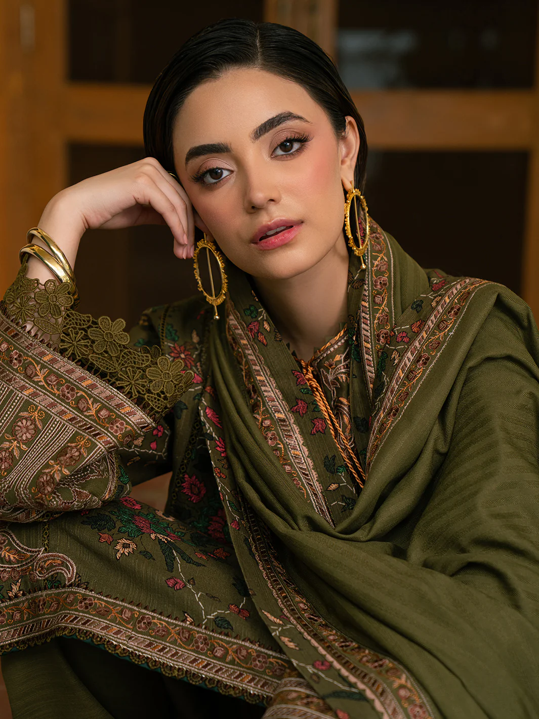 67-B | 3 PC Khaddar - Image 4