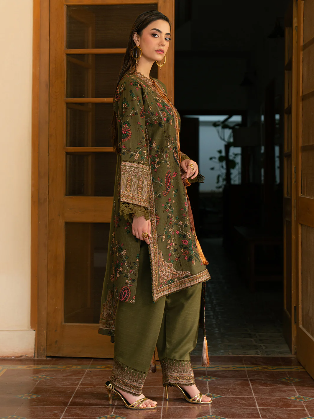 67-B | 3 PC Khaddar - Image 8